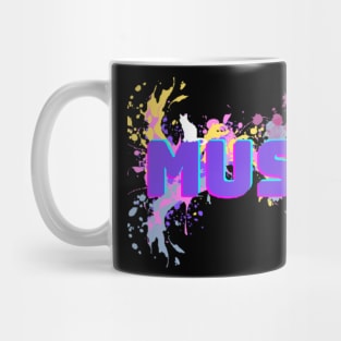 Music With Cat T-Shirts Mug